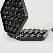 Household Non-stick Bakeware Mold QQ Egg Baking Tray(Black)