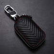 Multifunctional Hook Up Leather Car Key Bag(Black) - free shipping - PMC TechLife - Order now!