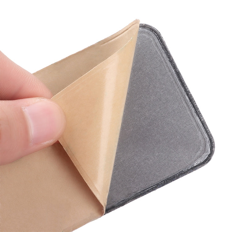 Marble Pattern Road Stretch Phone Back Plastic Card Holder Sticky Phone Clip(Purple  )