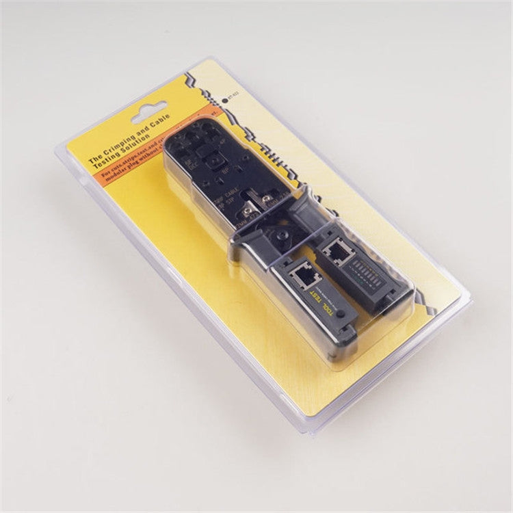Multifunctional 4P8P6P Three-purpose Tester Ratchet Type Network Tool Squeeze Crimping Wire Network Pliers