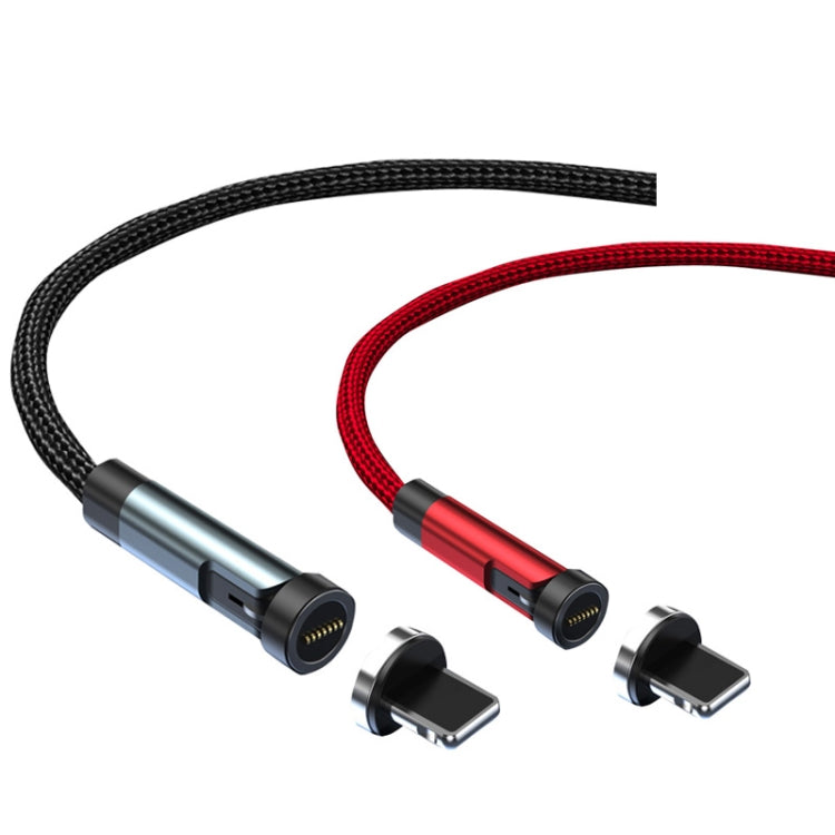 CC57 8Pin Magnetic Interface Rotating Fast Charging Data Cable, Cable Length: 2m(Red)