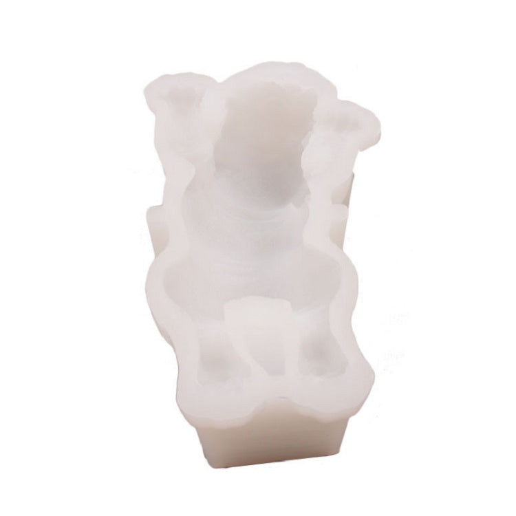 2 PCS 4 Inch Shapi Dog Mousse Cake Silicone Mold 3D Stereo Ice Cream Mold Dirty Dog Chocolate Mold