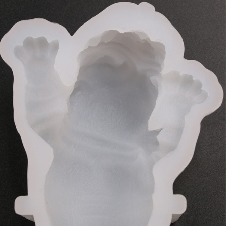 2 PCS 4 Inch Shapi Dog Mousse Cake Silicone Mold 3D Stereo Ice Cream Mold Dirty Dog Chocolate Mold