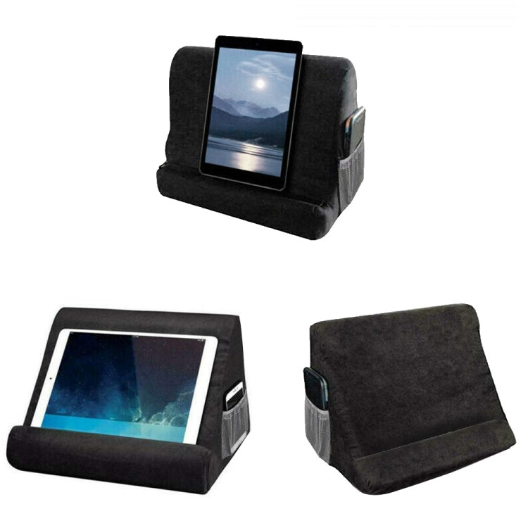 Laptop Holder Tablet Pillow Multifunction Laptop Cooling Pad Rest Cushion(Lake Blue)