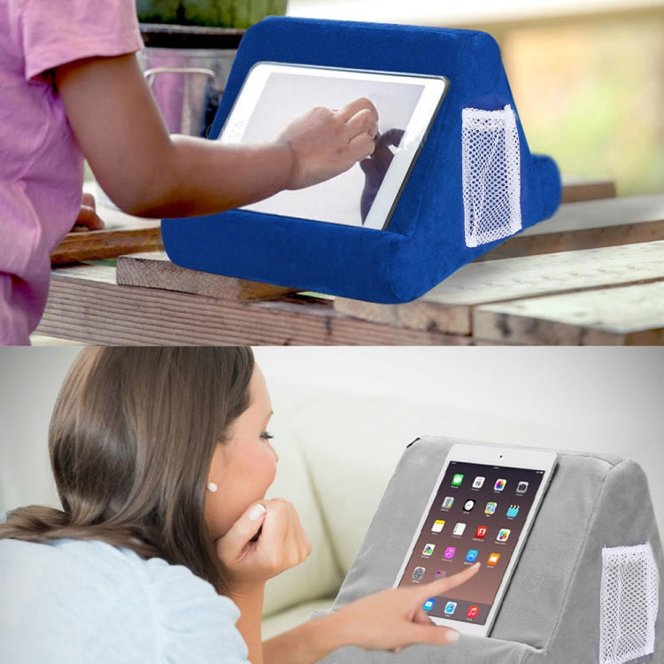 Laptop Holder Tablet Pillow Multifunction Laptop Cooling Pad Rest Cushion(Rose Red)