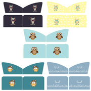 4 PCS / Set Car Window Magnet Sunshade Curtain Heat Insulation Sun Block(Catman)