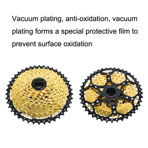 VG Sports Split Mountain Bike Lightweight Cassette Flywheel, Style:10 Speed 42T