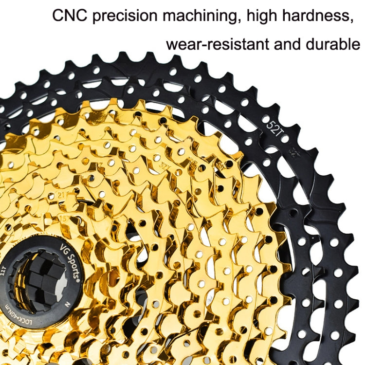 VG Sports Split Mountain Bike Lightweight Cassette Flywheel, Style:10 Speed 42T
