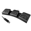FS2020U CF Foot Switch Foot Pedal Keyboard Control Mouse Game Combo Pedal(Mechanical Sound) - free shipping - PMC TechLife - Order now!