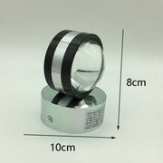 LED Up And Down Light Wall Light Double-Sided Crystal Aluminum Lights Upper Outlet, Power:6W(Red Light)