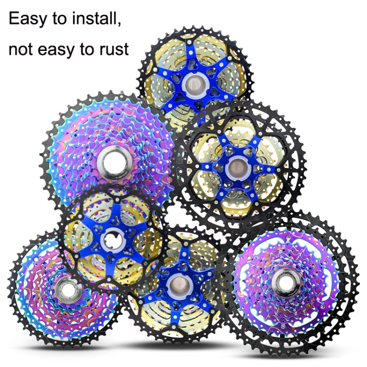 VG Sports Split Mountain Bike Lightweight Cassette Flywheel, Style:10 Speed 50T