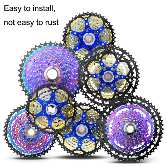 VG Sports Split Mountain Bike Lightweight Cassette Flywheel, Style:10 Speed 50T