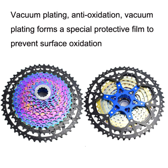 VG Sports Split Mountain Bike Lightweight Cassette Flywheel, Style:11 Speed 50T