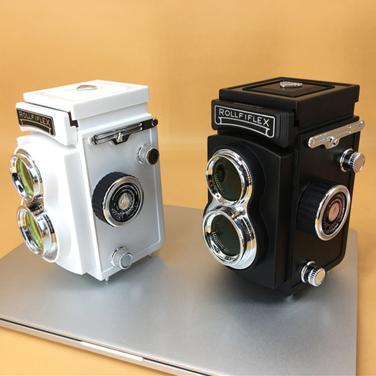 Double Reflex Camera Model Retro Camera Props Decorations Handheld Camera Model(Black (Original))