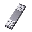 Oatsbasf 03040 Metal Mini Notebook Stand Aluminum Alloy Computer Cooling Folding Bracket(Grey) - free shipping - PMC TechLife - Order now!
