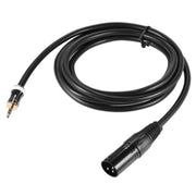 3.5mm To Caron Male Sound Card Microphone Audio Cable, Length:15m