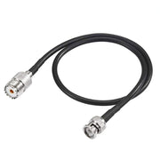 BNC Male To UHF Female RG58 Coaxial Adapter Cable, Cable Length:10m