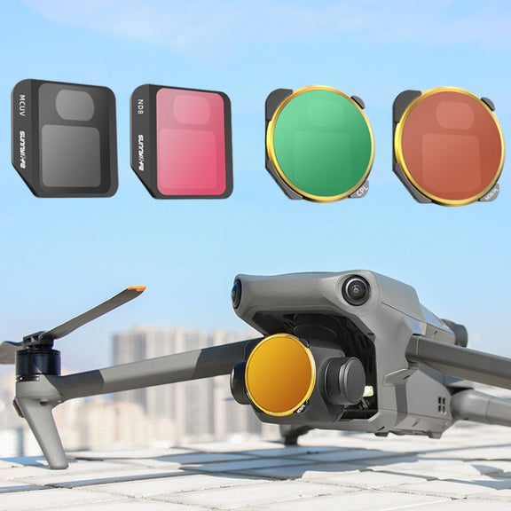 3 PCS / Set CPL+ND8+ND16 Sunnylife M3-FI330 For Mavic 3 Filter