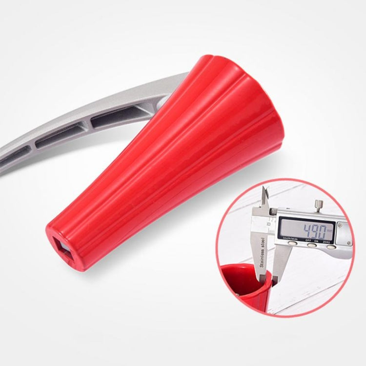 Zinc Alloy Funnel Shape Nut Nutcracker Sheller Walnut Opener Cutter Clamp Plier Kitchen Tools gadgets(Red)