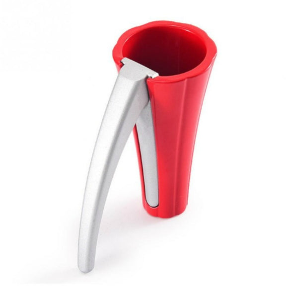 Zinc Alloy Funnel Shape Nut Nutcracker Sheller Walnut Opener Cutter Clamp Plier Kitchen Tools gadgets(Red)