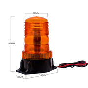 10-110V Forklift Warning Lights Strobe School Lights Traffic Construction LED Roof Engineering Vehicles Flash Lights