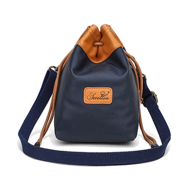 S.C.COTTON Camera Lens Protection Bag Liner Bag Water-resistant Camera Storage Bag, Size: L(Blue)