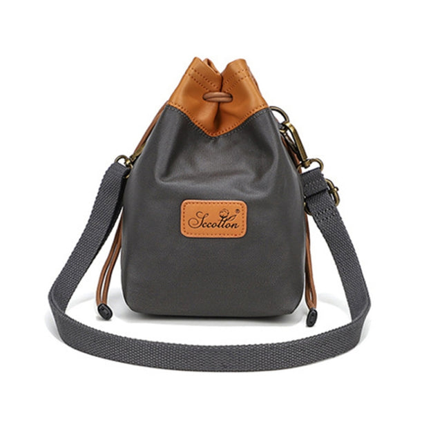S.C.COTTON Camera Lens Protection Bag Liner Bag Water-resistant Camera Storage Bag, Size: M(Gray)