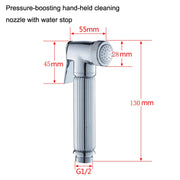 Multifunctional Wome Washers Pressure With Water Stop Woman Wash Nozzle Set, Colour:Antique