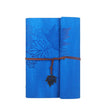 A5 PU Maple Retro Straps Handbook Loose-leaf Notebook(Dark Blue) - Notebooks by PMc TechLife | Online Shopping South Africa | PMc TechLife | Buy Now Pay Later Mobicred