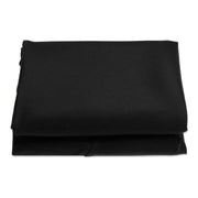 Polyester Parasol Replacement Cloth Round Garden Umbrella Cover, Size: Diameter 2.7m 8 Ribs(Black)