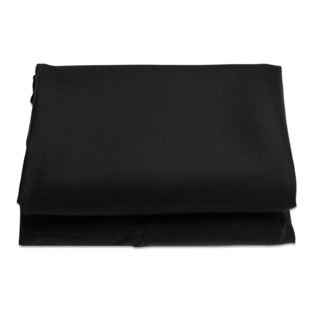Polyester Parasol Replacement Cloth Round Garden Umbrella Cover, Size: Diameter 2.7m 8 Ribs(Black)