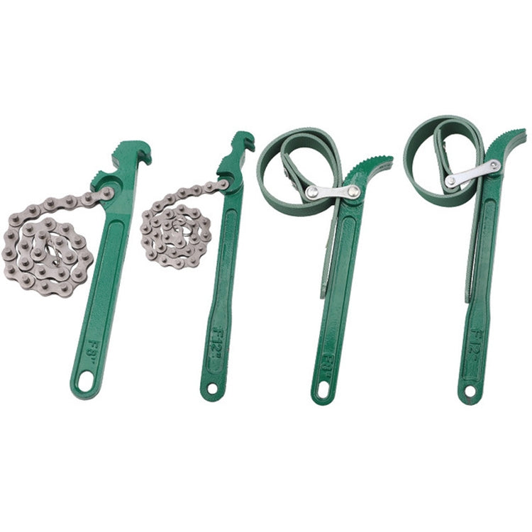 TUOSEN Oil Changer Filter Element Tool Filter Belt Wrench, Style:33008M