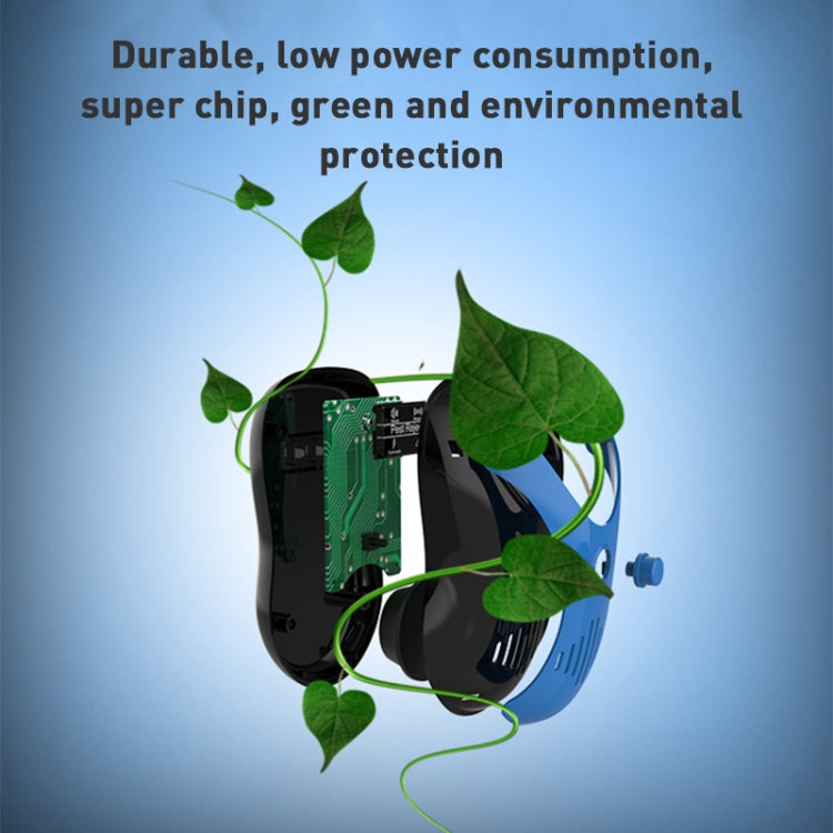 Ultrasonic Multifunctional Mouse Repeller Energy-Saving Silent Insect Repeller, Plug Type:US Plug(Black White)