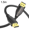 1.5m 1.4 Version DP Cable Gold-Plated Interface 8K High-Definition Display Computer Cable OD6.0MM 30AWG With Nylon Mesh(Black) -  by PMC TechLife | Online Shopping South Africa | PMC TechLife | Buy Now Pay Later Mobicred