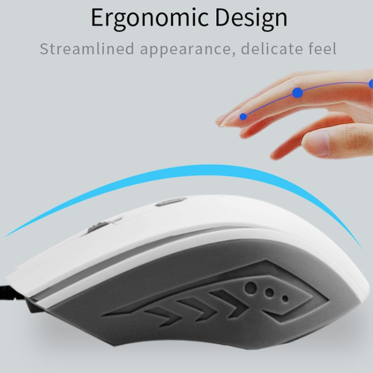 Pcsensor MOS4 4 Keys 2400DPI Game Intelligent Voice Recognition Input Mouse, Cable Length: 1.5m(Sound)