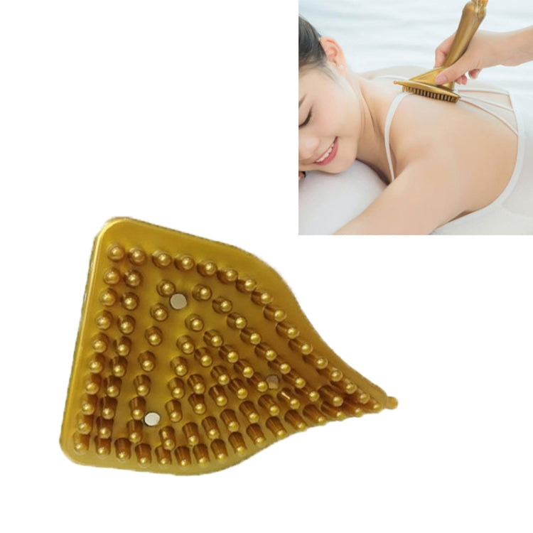 Five Elements Meridian Brush Chest Massager Magnetic Therapy Warm Brush Scraping Tool