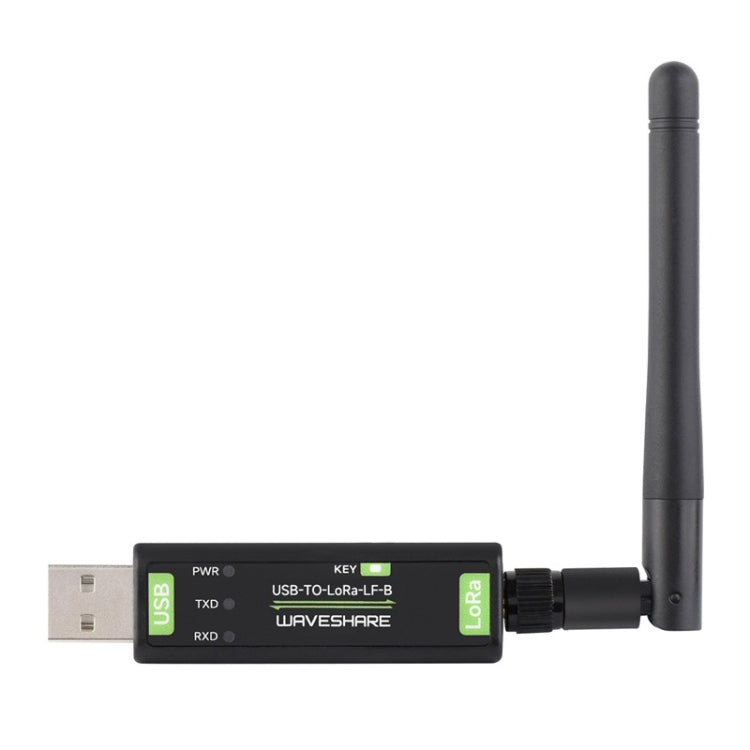 2pcs Waveshare 24514 USB To LoRa Data Transfer Module Based On SX1262 LF Version Using XTAL Crystal Oscillator