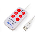 HK-6 Android Version 6 Keys Custom PS Shortcut Keys Medical USB Keypad, Cable Length: 2m - Wired Keyboard by PMC TechLife | Online Shopping South Africa | PMC TechLife | Buy Now Pay Later Mobicred