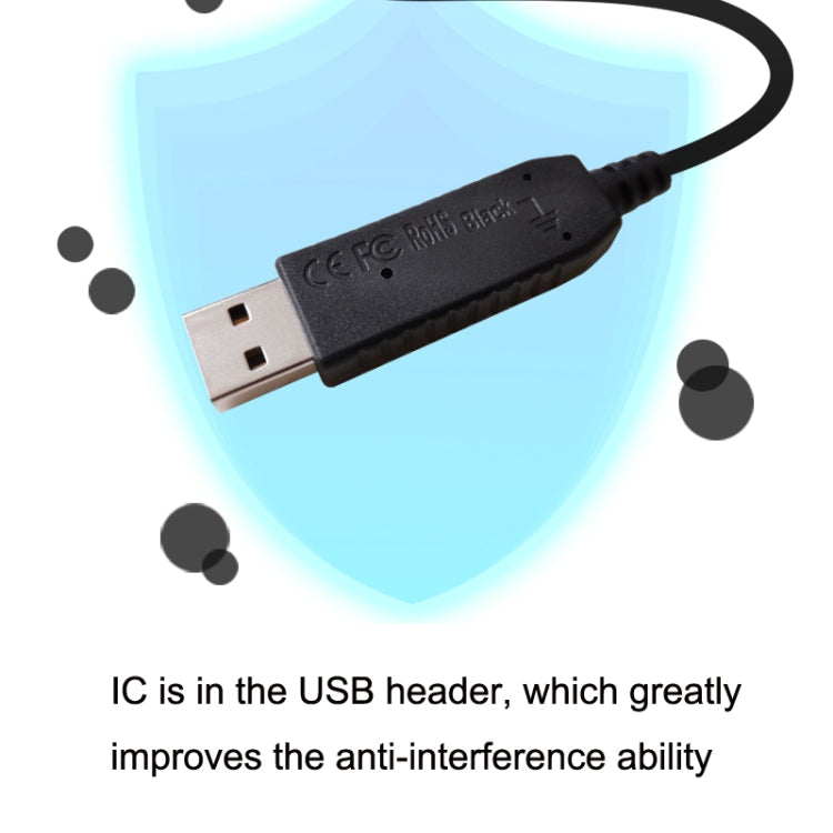 USB Switch Cable Keyboard Mouse Custom Shortcut Keys, Style:6 Switches