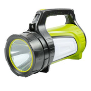 KINSACH Camping Light Outdoor Water-resistant Multifunctional Portable Searchlight, Style:7028M(Green)