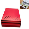 Stainless Steel Drawer Type Coffee Grounds Box Coffee Machine Supporting Equipment(Red) - free shipping - PMC TechLife - Order now!