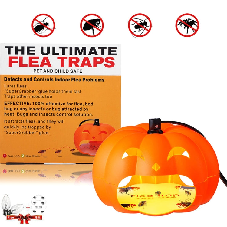Household Flea Traps Drug-free Insect Trap Lamp, Plug Type:US Plug