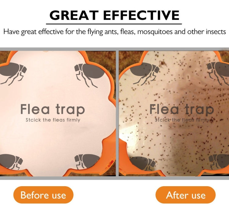 Household Flea Traps Drug-free Insect Trap Lamp, Plug Type:EU Plug