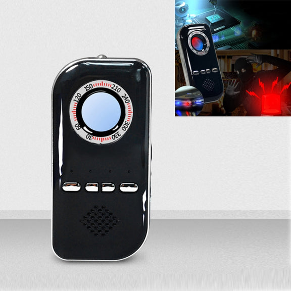K300 Multifunctional Infrared Detector Hotel Anti-Snooping Camera Detection Travel Compass Anti-lost Device(Black)