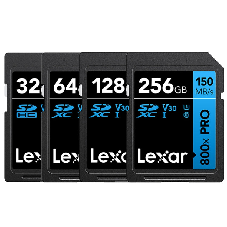 Lexar SD-800X Pro High Speed SD Card SLR Camera Memory Card, Capacity: 64GB
