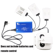 For DJI Phantom 4 Pro Advanced+ Charger  4 in 1 Hub Intelligent Battery Controller Charger, Plug Type:AU Plug