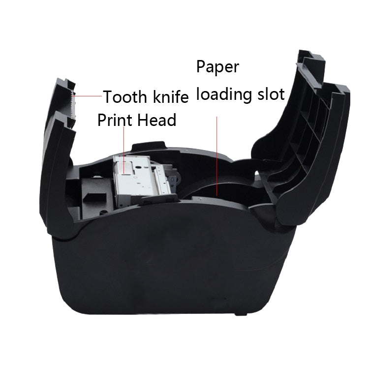 Xprinter XP-76IIH Dot Matrix Printer Open Roll Invoice Printer, Model: Parallel Port(EU Plug)