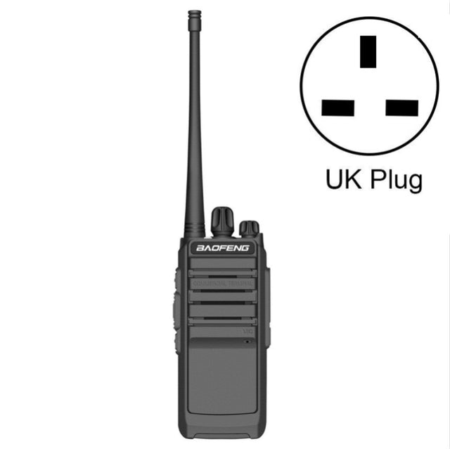 Baofeng BF-898plus Handheld Outdoor 50km Mini FM High Power Walkie Talkie, Plug Specifications: UK Plug