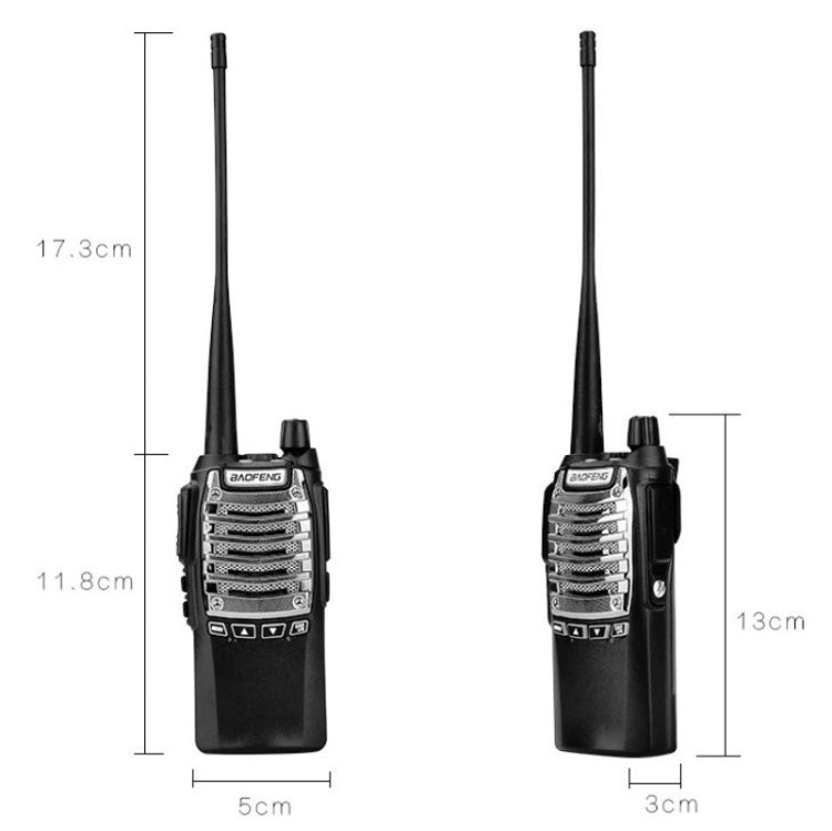 Baofeng UV-8D 8W High-power Dual-transmit Button Multifunctional Walkie-talkie, Plug Specifications:AU Plug