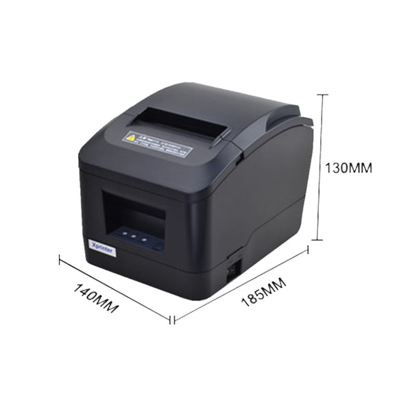 Xprinter XP-A160M Thermal Printer Catering Bill POS Cash Register Printer, Style:UK Plug(USB)